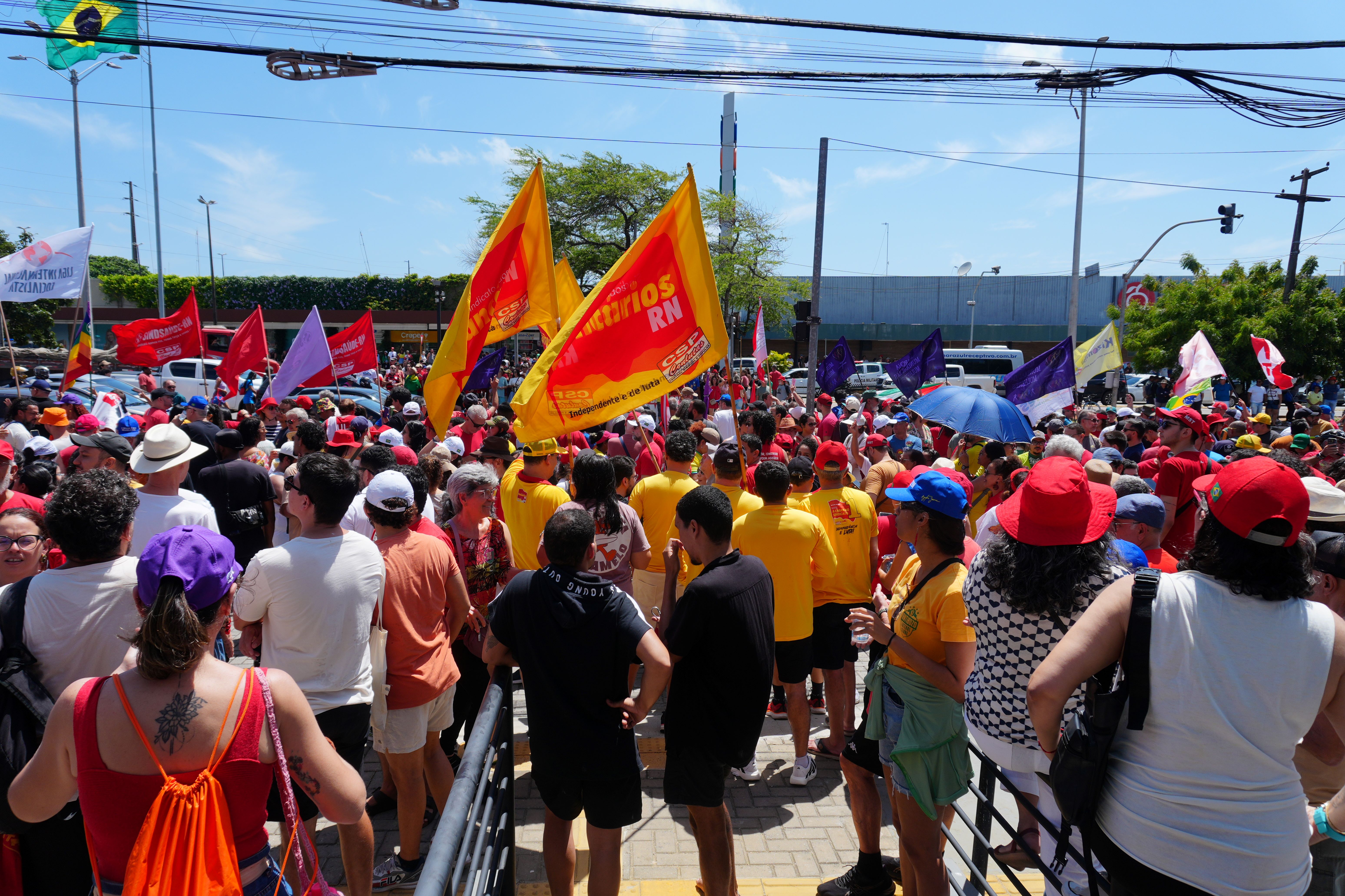 Povo de Natal foi às ruas contra a anistia e a PEC da Blindagem
