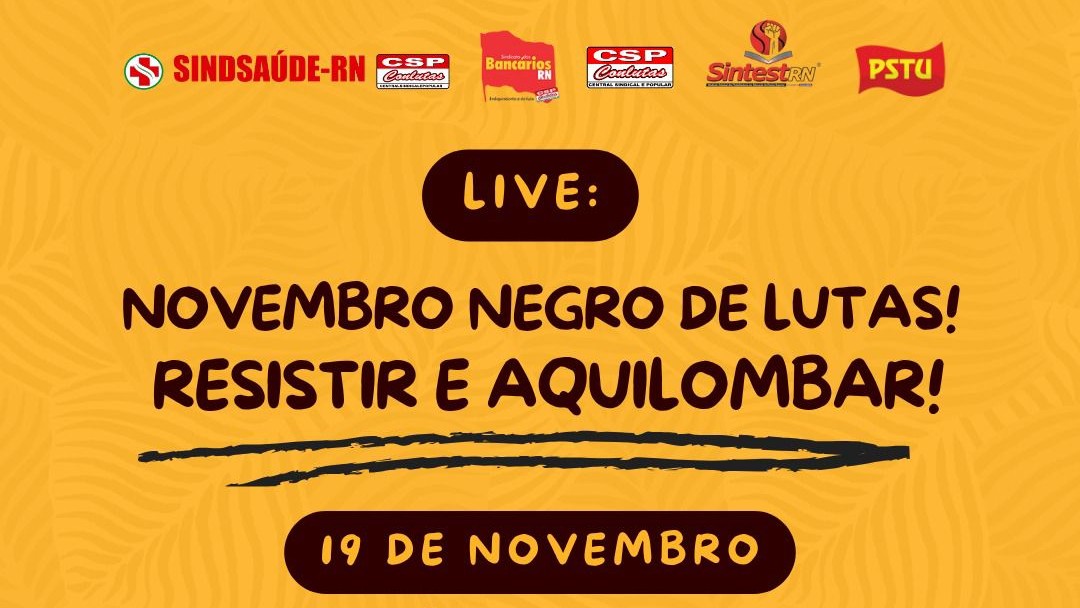 Live destaca resistência negra e reúne referências da luta antirracista nesta quarta (19)