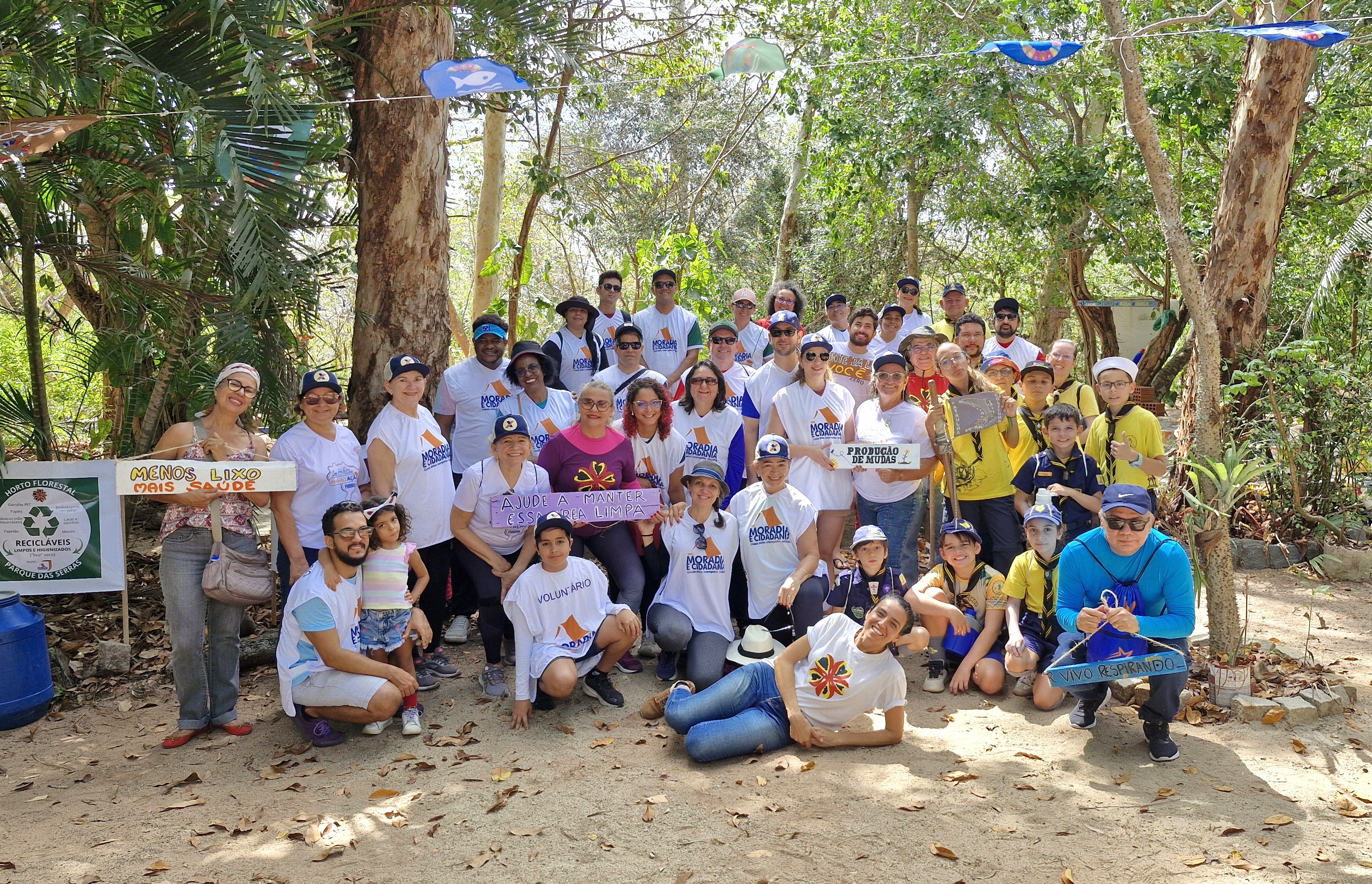 Mobilização pelo meio ambiente movimenta Horto Florestal Parque das Serras em Natal