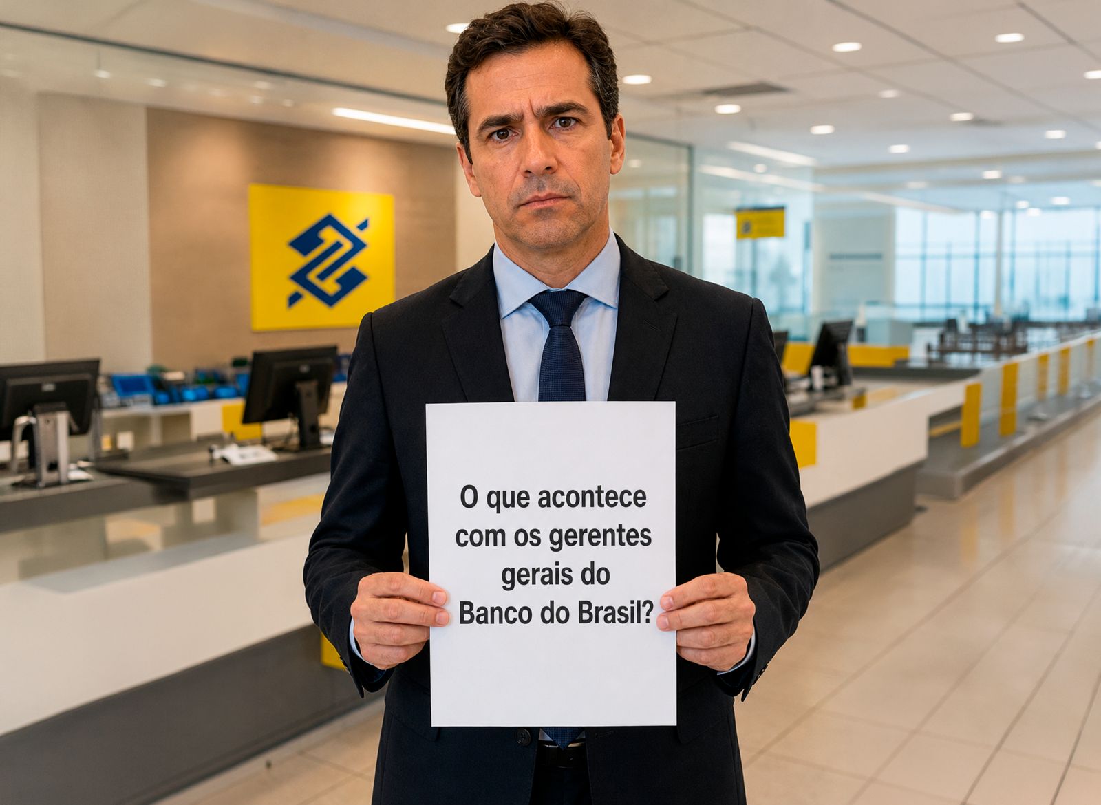 O que acontece com os gerentes gerais do Banco do Brasil?
